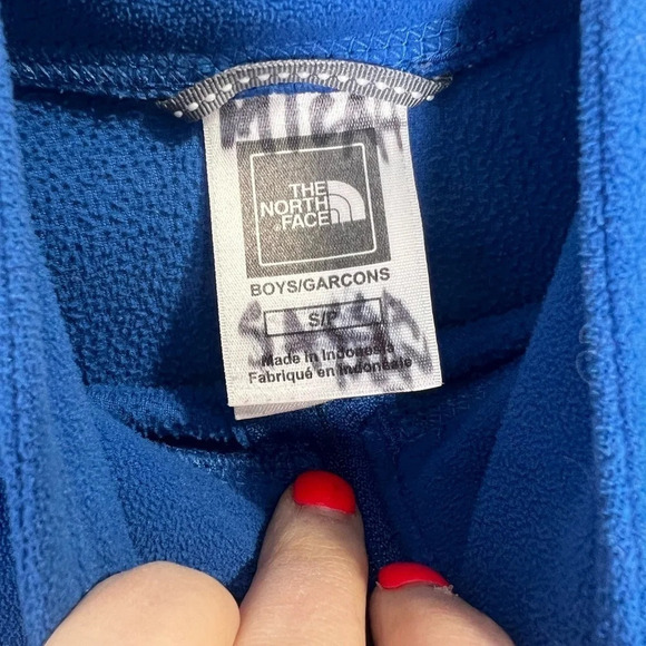 Boys north face fleece pullover size small excellent condition - Picture 3 of 3